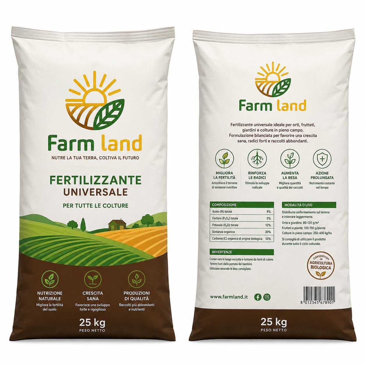 Saco fertilizante